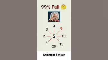 99% IQ test #math #iqtest #genius
