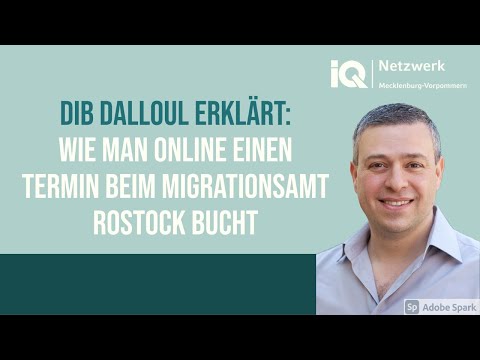 Wie man online einen Termin beim Migrationsamt Rostock bucht