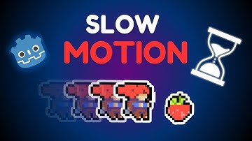 Slow motion in Godot 4+ | Easy Step by Step tutorial