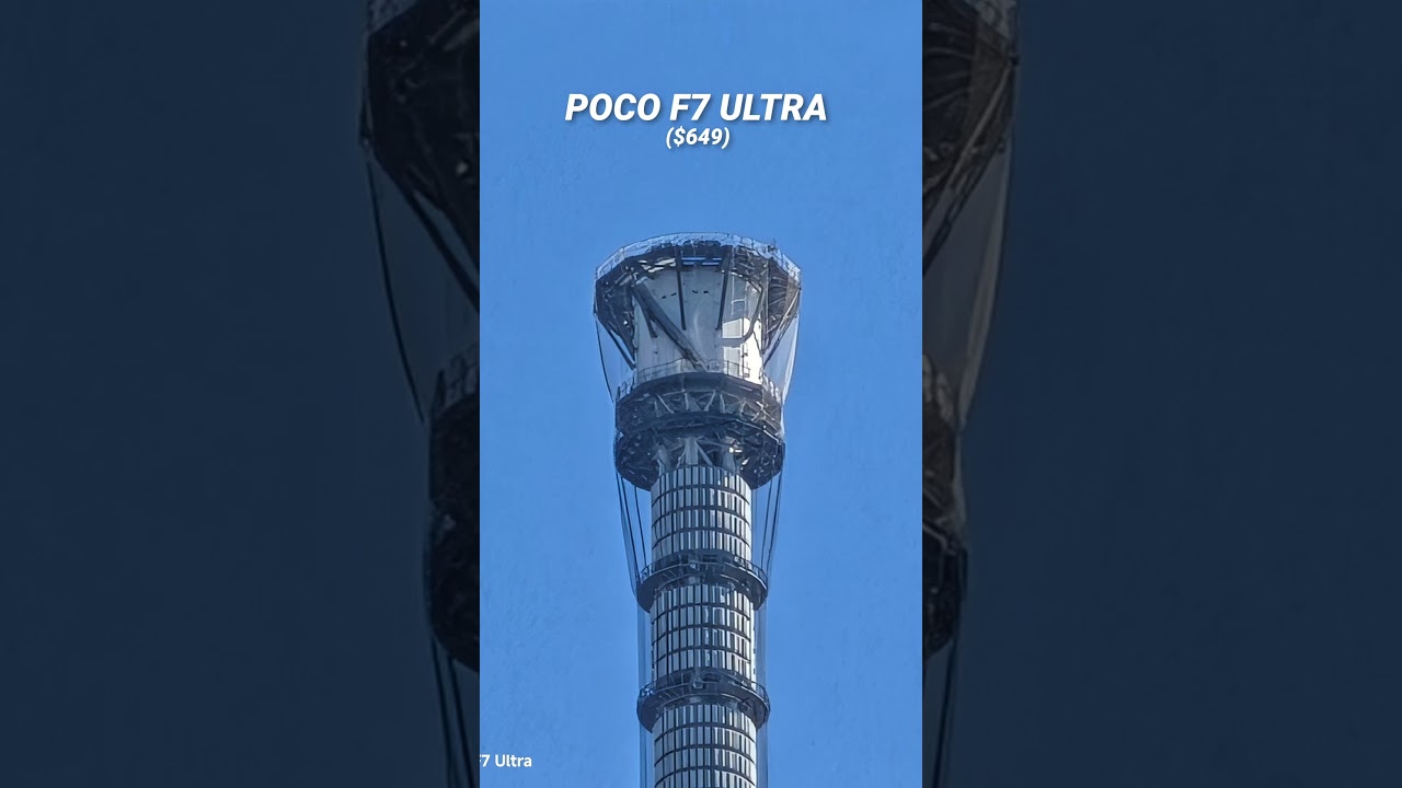 ZOOM 30X 😱‼️ IPHONE 16 PRO MAX vs POCO F7 ULTRA vs XIAOMI 15 ULTRA vs VIVO X200 PRO vs S25 ULTRA