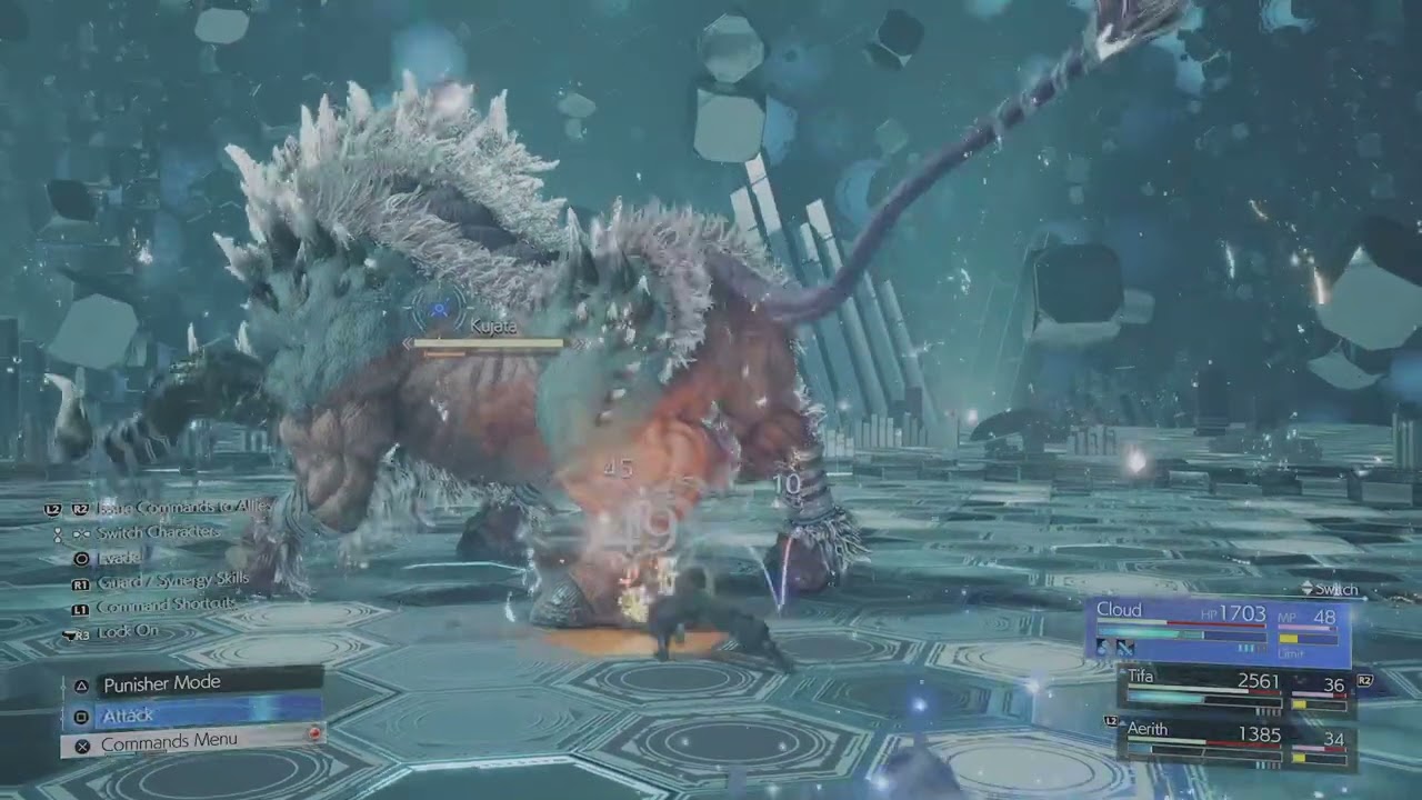 FF VII RB Kujata first contact