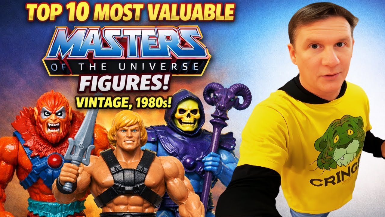 Top 10 Most Valuable Masters Of The Universe Figures