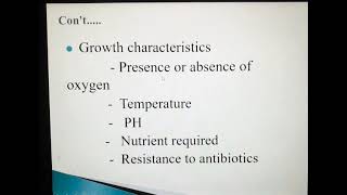 Microbiology: Medical Bacteriology Part 4 Bacterial classification