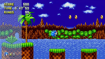 Sonic Mania SEGA DEV MENU @60FPS TEST ::#KALSSOB
