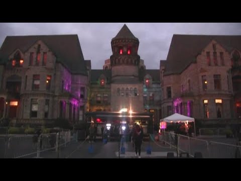 Mansfield Reformatory haunted house: Escape From Blood Prison 2019