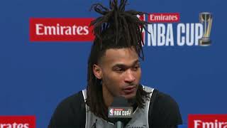 Stephon Castle Postgame Interview San Antonio Spurs Vs Oklahoma City Thunder