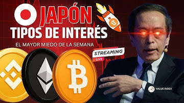 💥 BITCOIN Y LAS CRIPTOMONEDAS REACCIONAN A TIPOS DE INTERÉS DE JAPÓN | ANÁLISIS EN VIVO