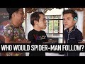 Spider-Man Reunion + Cooking Challenge (w Tom Holland)