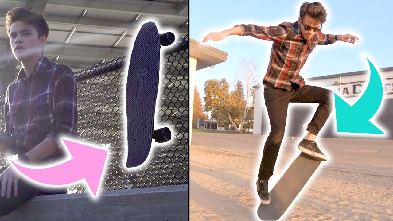 Penny Board VS Skateboard (2017) 🔥 YouTube