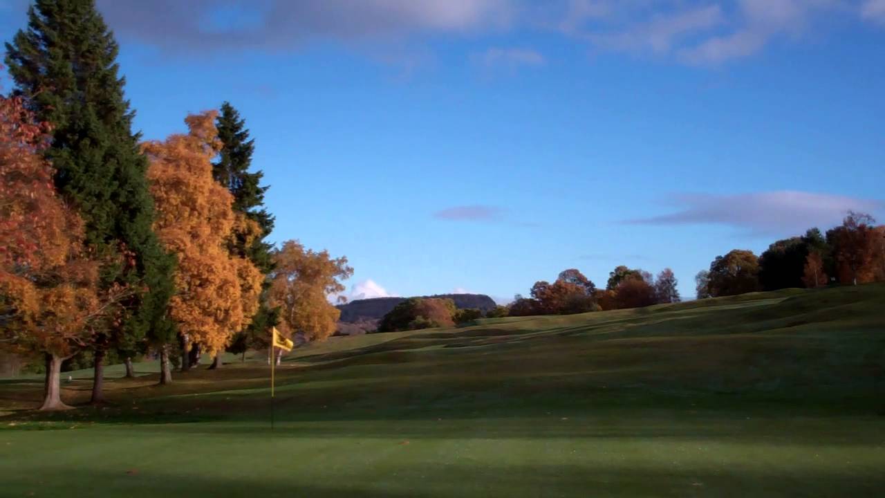 Autumn Craigie Hill Golf Course Perth Perthshire Scotland YouTube