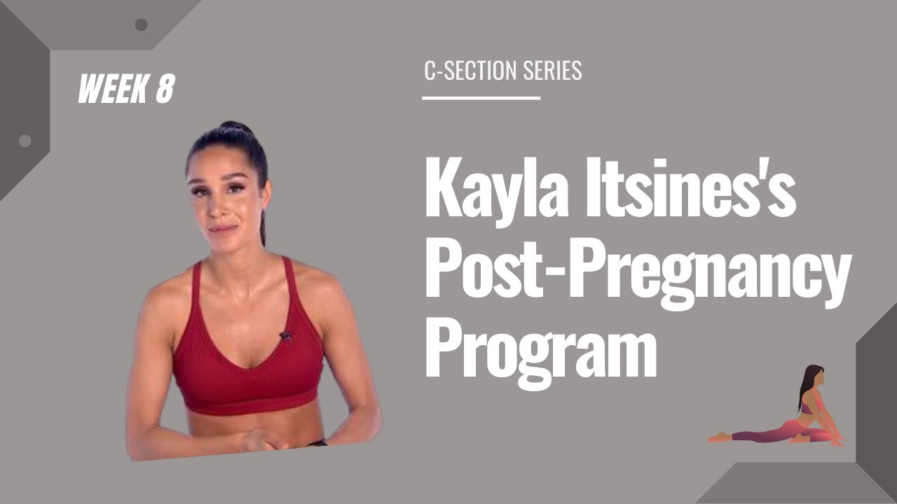 Kayla Itsines Shares Post-Baby Body 1 Week After Giving Birth