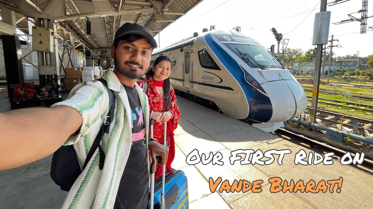 Agra — UDAIPUR || Our first experience with Vande Bharat Train !🚆