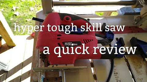 hyper tough jigsaw from Walmart, Hitachi miter saw hits the ground .