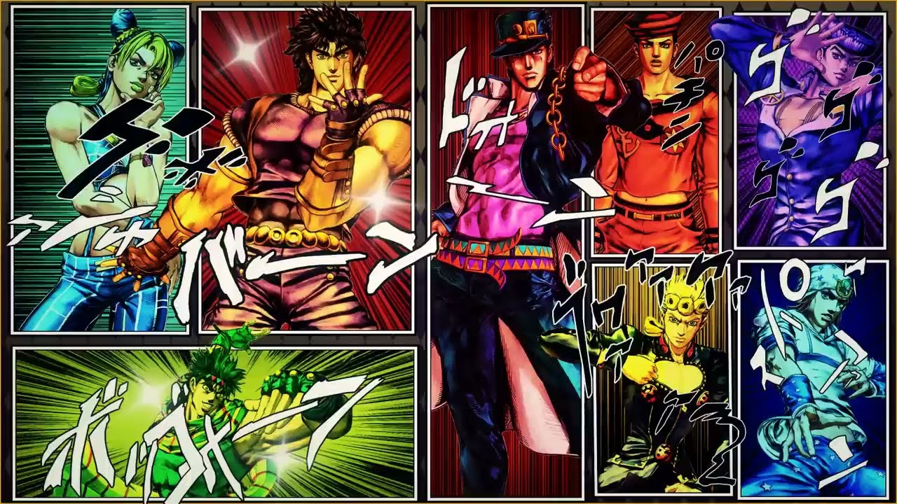 jojo brizard adventure Update 2022 JoJo’s Bizarre Adventure FULL OPENINGS 1-9