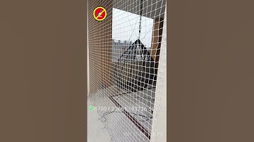 Pigeon Net for balcony Gurgaon || Anti bird net installation in Gurugram price
