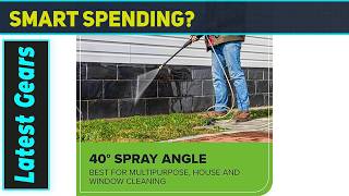 Greenworks 1900 PSI Best Compact Electric Pressure Washer for Home Driveway Deck Cleaning Power