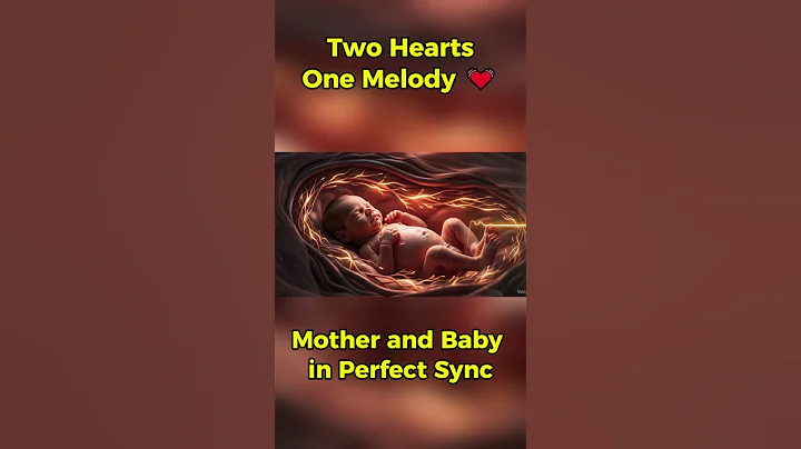 The Sounds of Life💓Mother and Baby’s Heartbeat in Sync👶#miracleinmotion #pregnancyshorts #baby