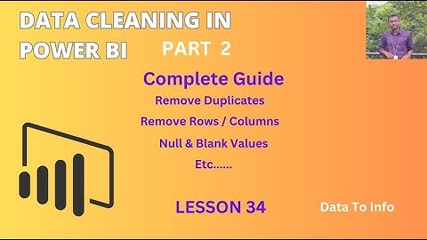 Data Cleaning In Power BI (PART 2)| Blank, Null, Duplicate Values #powerbi #powerquery #datacleaning