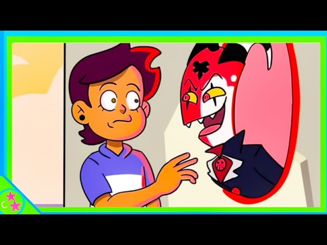 Who Does Luz Hire IMP For | Hazbin Hotel Comic Dub (#Shorts) class=