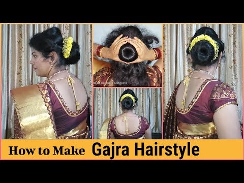 Theory of GAJRA | Indian bridal hairstyles, Indian wedding hairstyles,  Indian bridal