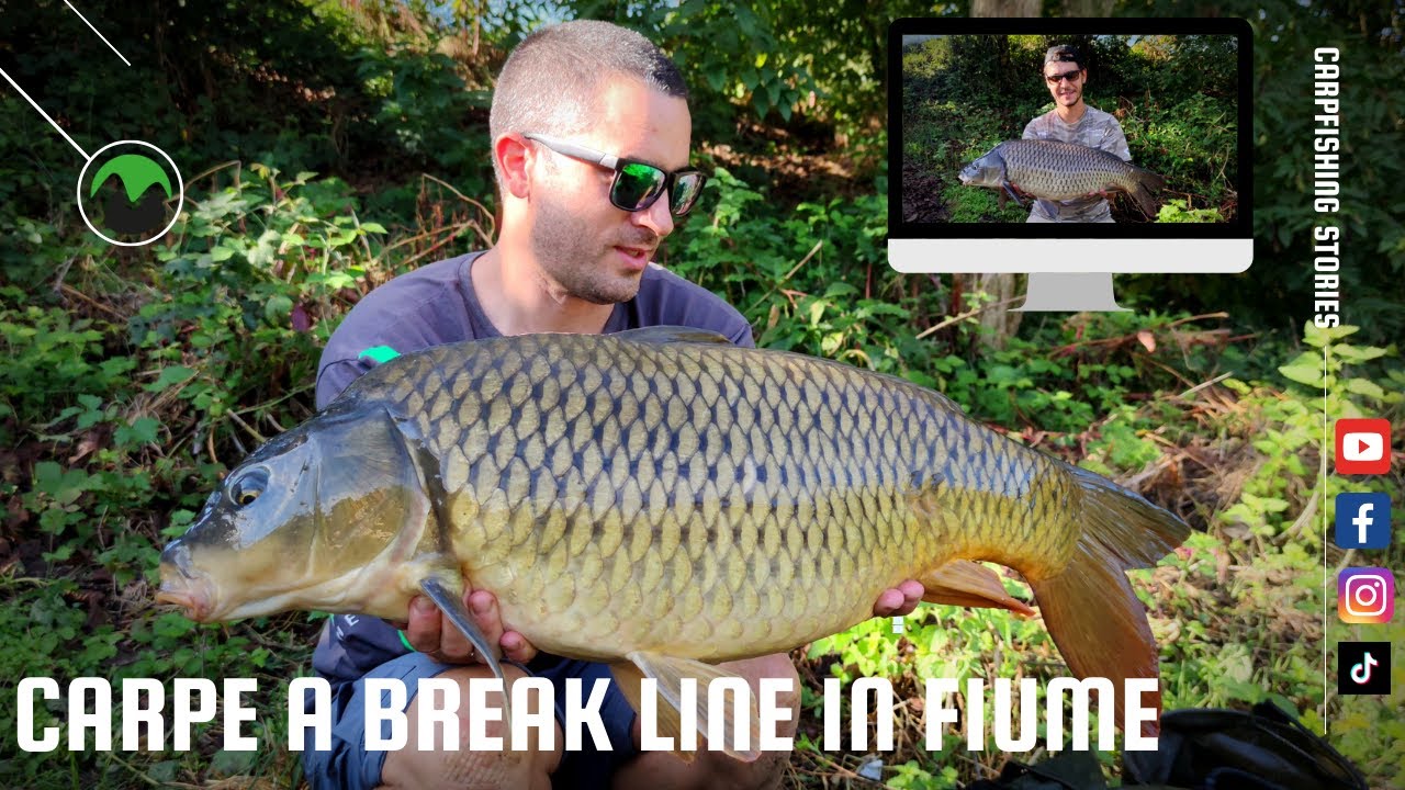 Carpfishing - Carpe a BREAK LINE in fiume