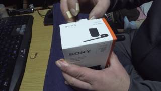 ソニー SONY デジタルカメラケース ソフトキャリングケース ブラック LCS-RXG　開封