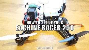 Eachine Racer 250 Setup and test flight