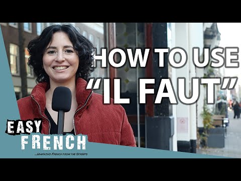 Master Falloir The French Verb For Necessity With Street Examples Super Easy French 198 