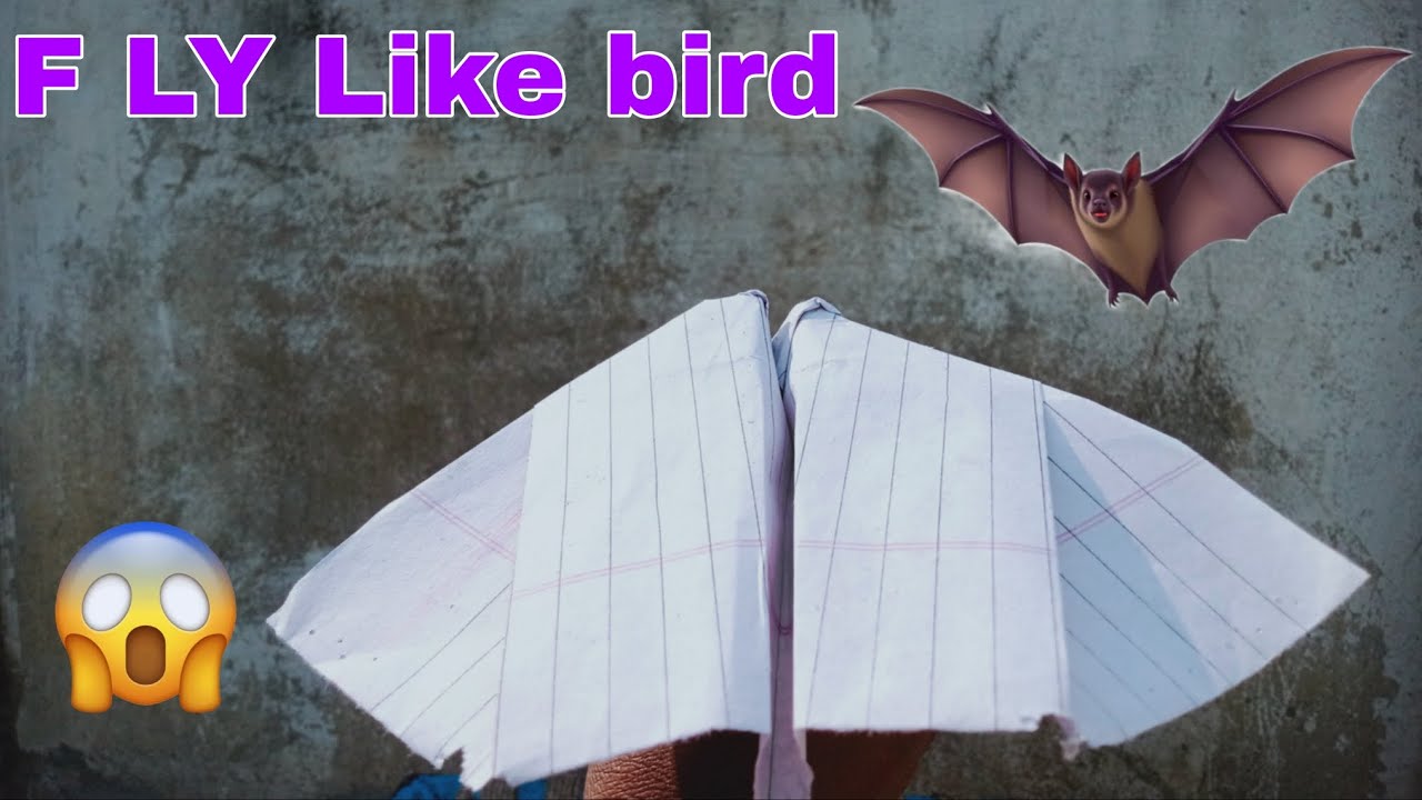 Paper plane chamgadad bird paper plane VFX Islamic video 🥰