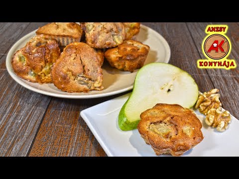 Videó: Hogyan Készítsünk Körtés Muffint