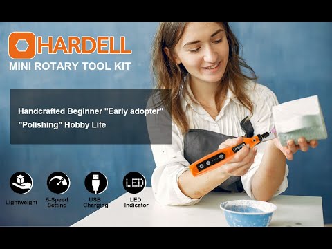 HARDELL Mini Cordless Rotary Tool 