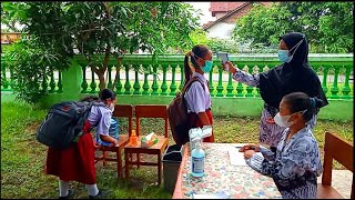 Kampanye Prokes Covid 19Peringatan Hut Pgri Ke-76 Hgn Th. 2021Pgri Cabang Purwoasrijenjang Sd