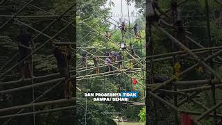 Download Lagu Beginilah tradisi gotong royong suku Baduy dalam membangun jembatan gantung MP3