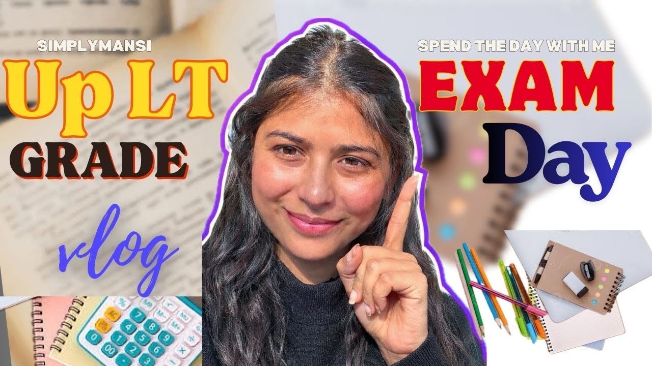 📝UP LT Grade 📕Exam Vlog📚 | Study | Exam | friend | Kanpur 