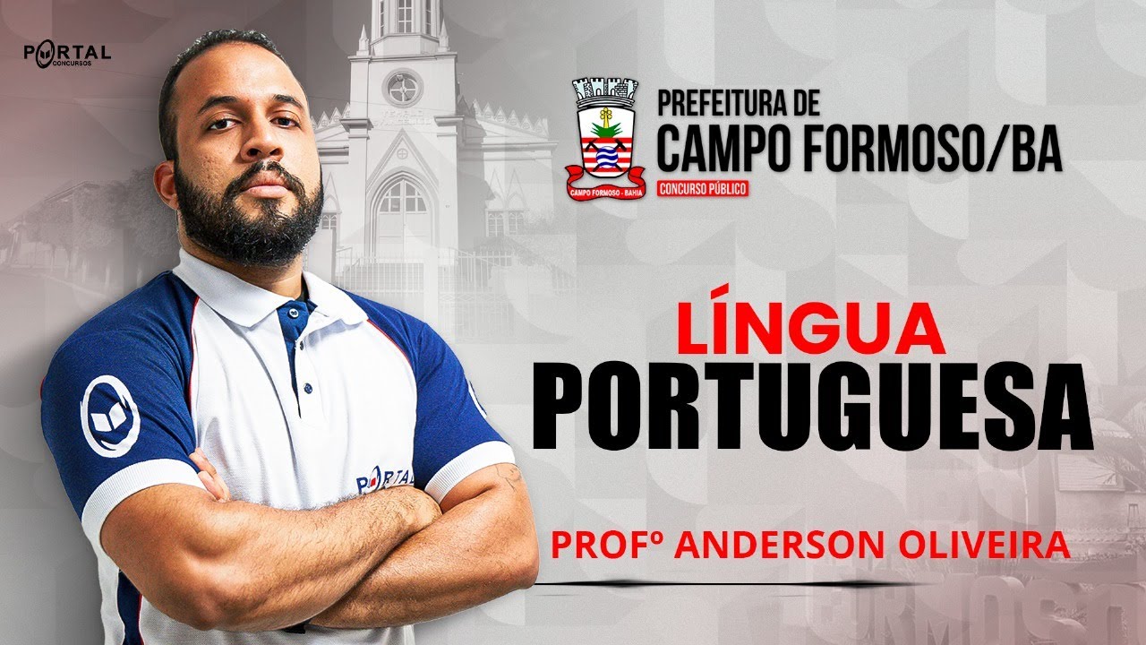 CONCURSO PREF. CAMPO FORMOSO/BA: LÍNGUA PORTUGUESA @CursosdoPortal