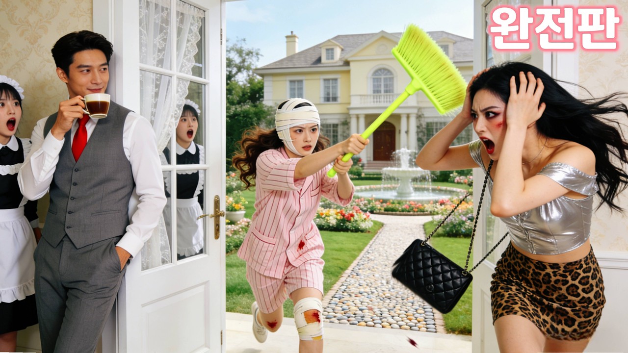 냉혹한 CEO는 태생적으로 웃지 않았다, 기억상실 아내가 빗자루로 골드디거를 쫓는 걸 보기까지는—마침내 크게 웃었다! 사랑이 찾아왔다!