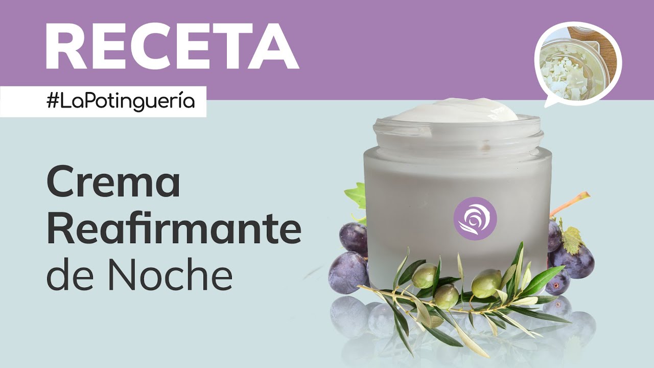 Cómo hacer Crema Reafirmante de Noche 🌙🧴 con Péptidos ✨ | PIELES MADURAS 🥣 Jabonarium 