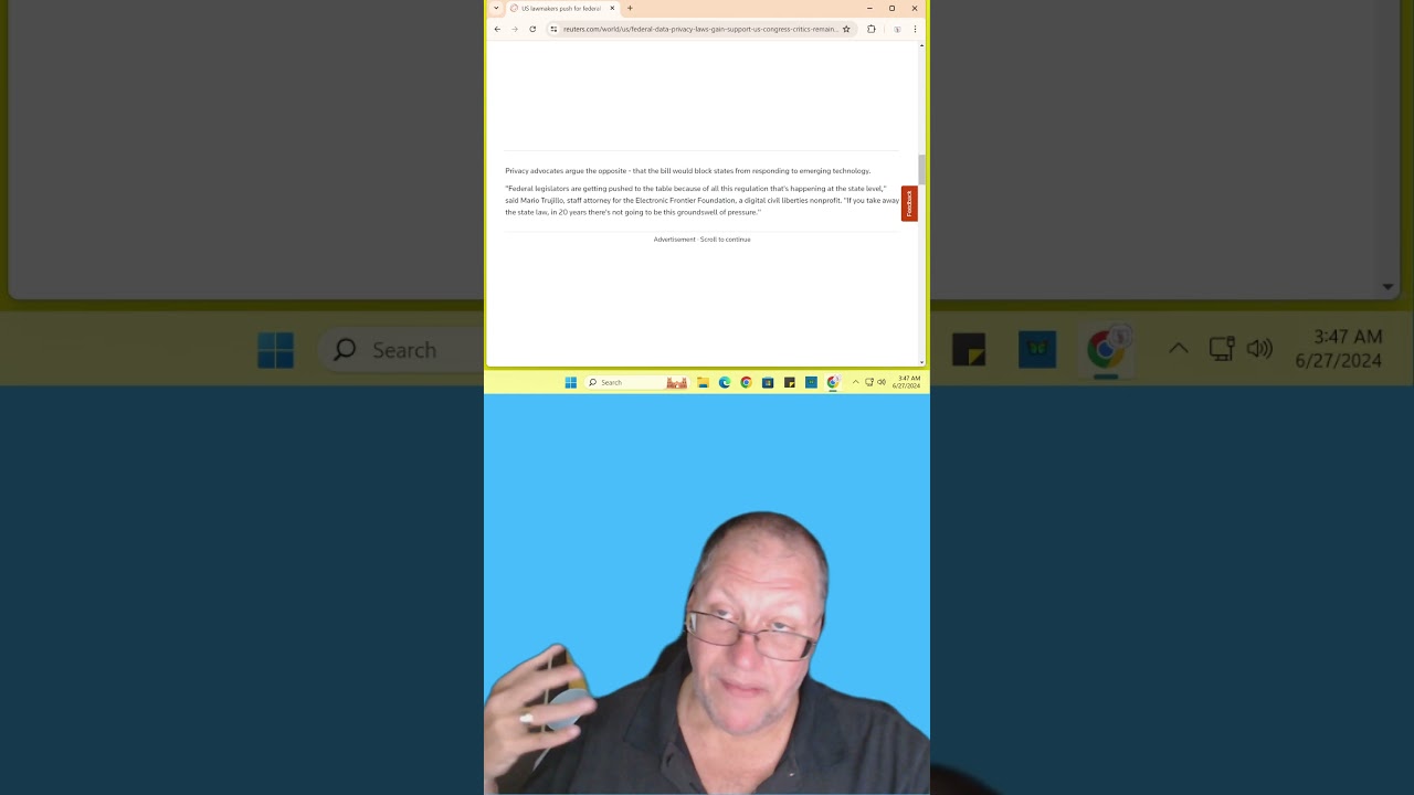 06 27 2024 US Lawmakers finally push for a Federal Data Privacy Laws