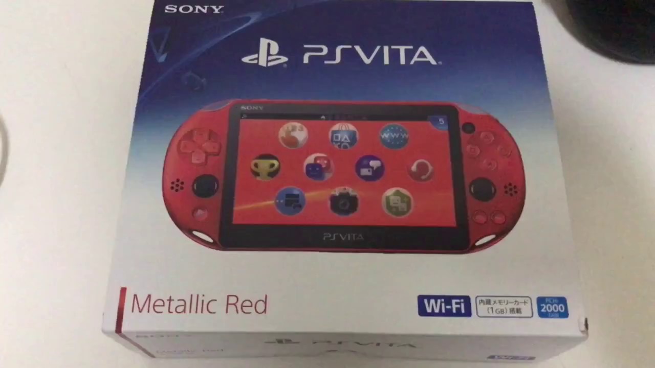PS Vita Metallic Red (PCH2000) YouTube
