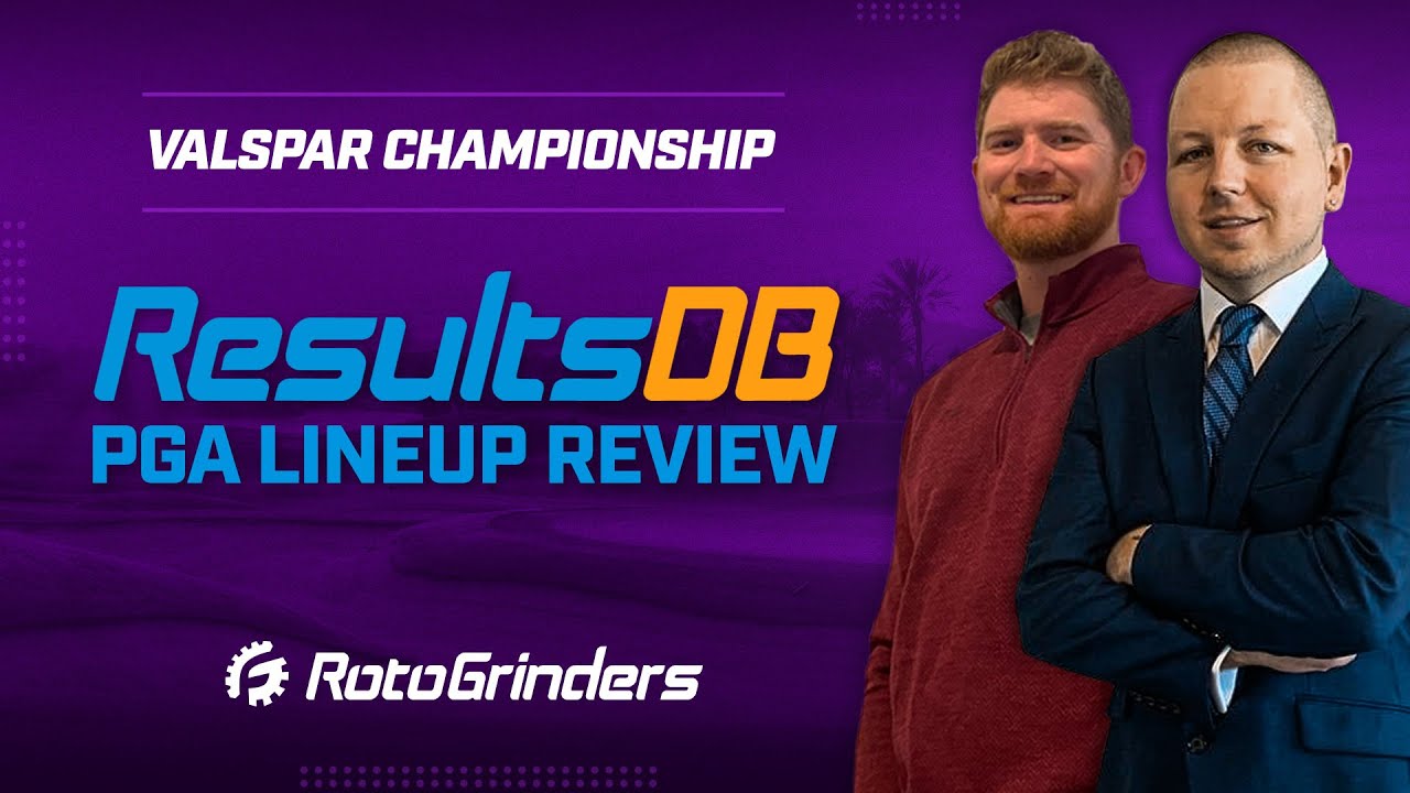 PGA DRAFTKINGS PICKS AND RESULTSDB REVIEW VALSPAR CHAMPIONSHIP