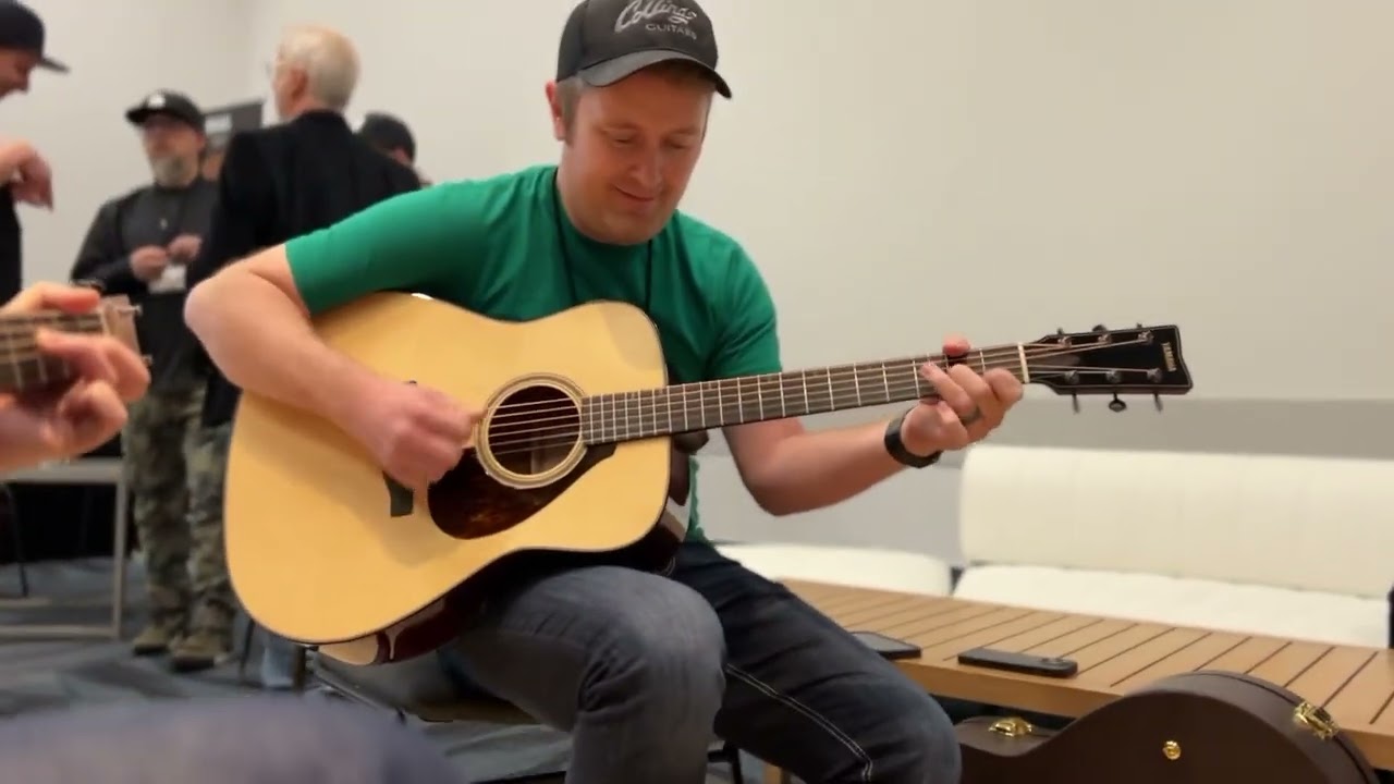 New Yamaha FG9 Mahogany & Rosewood with Jake Workman, Jordan Tice, and Jake Eddy