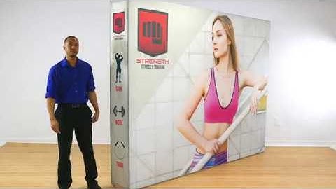 10ft Backlit SEG Pop-Up by youhuge.com