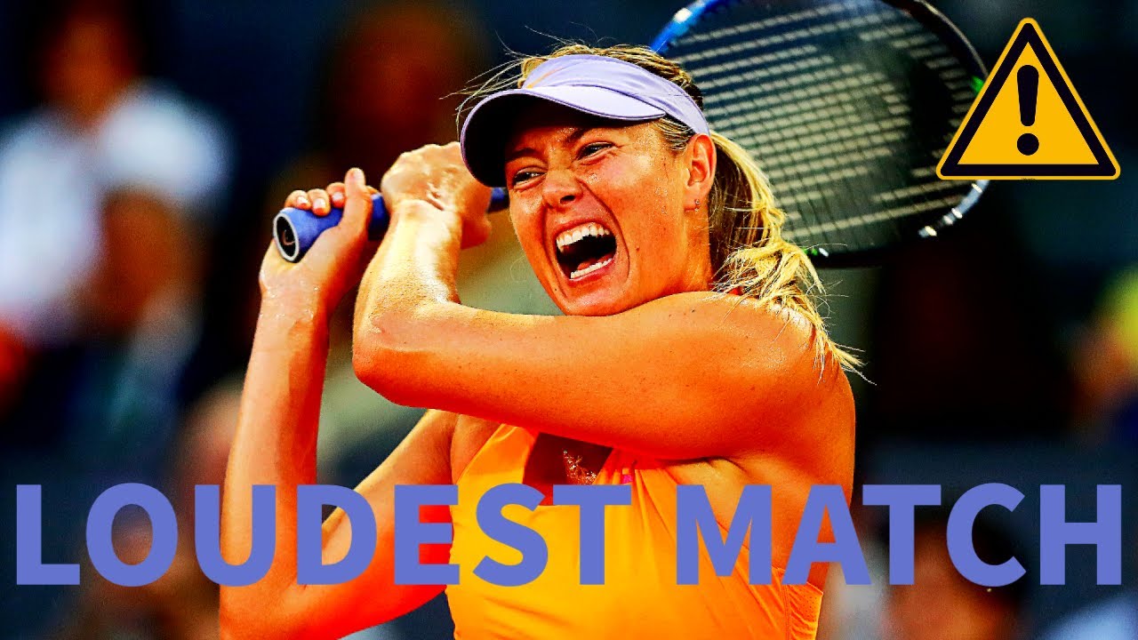 Top 3 LOUDEST Match in WTA History (tennis grunts) (VOLUME ALERT⚠️)