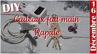 DIY Noël : Petits cadeaux fait main - Rapide