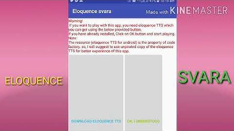 SING WITH ELOQUENCE SVARA