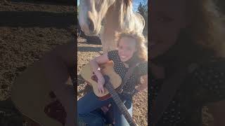 Adopted Rescue Horse Strums Guitar @storyfulviral