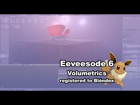 Blender 2.8 Eevee-sodes No6. Volumetrics!