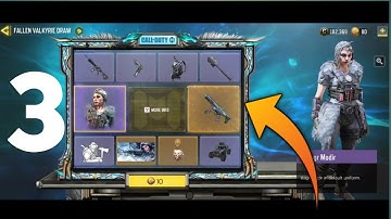 3 SPINS ON FALLEN VALKYRIE DRAW FOR LEGENDARY QQ9 SIGRUN AND VOGR MODIR SEASON 3 CALL OF DUTY MOBILE