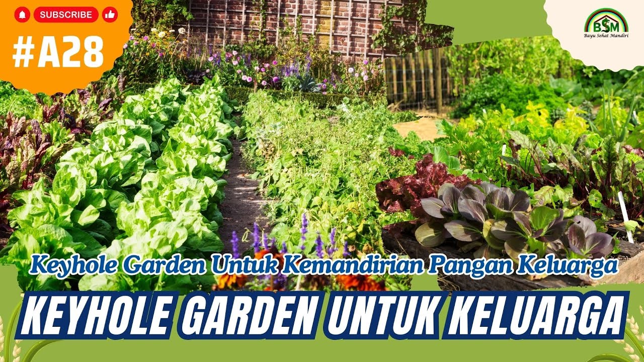 Bayu Diningrat ~ Keyhole Garden Untuk Kemandirian Pangan Keluarga