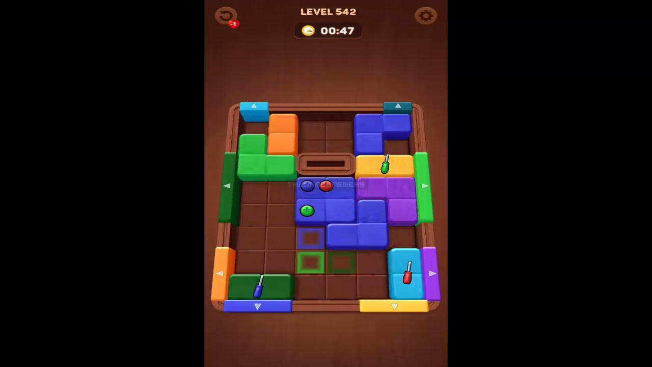 Wood Away Level 542 - YouTube